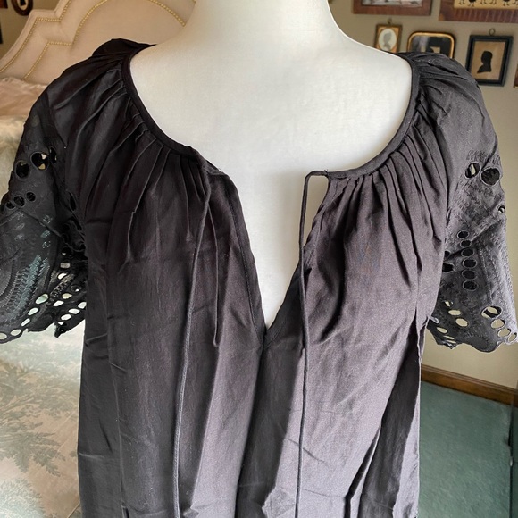 MICHAEL Michael Kors Eyelet Black Dress - Picture 9 of 11